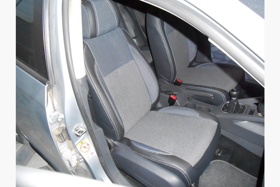 Volkswagen Jetta 2006–2011 Autosēdekļu pārvalki (ekoāda↗audums, Premium) Image