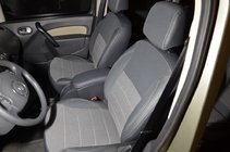 Mercedes Citan 2013–2021 Autosēdekļu pārvalki (mākslīgā āda↗audums, Premium) Priekšējiem sēdekļiem foto 5