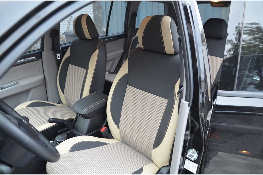 Mitsubishi Pajero Sport 2008–2015 Auto sēdekļu pārvalki SoyuzAuto Premium Image