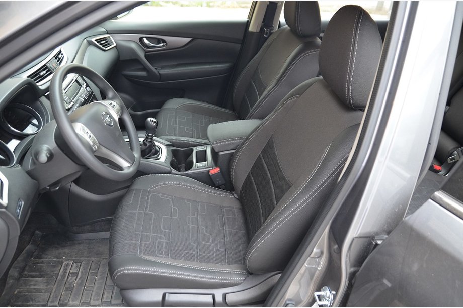 Nissan X-trail T32/Rogue 2014–2021 Ekoādas sēdekļu pārvalki SoyuzAuto Premium Foto 3