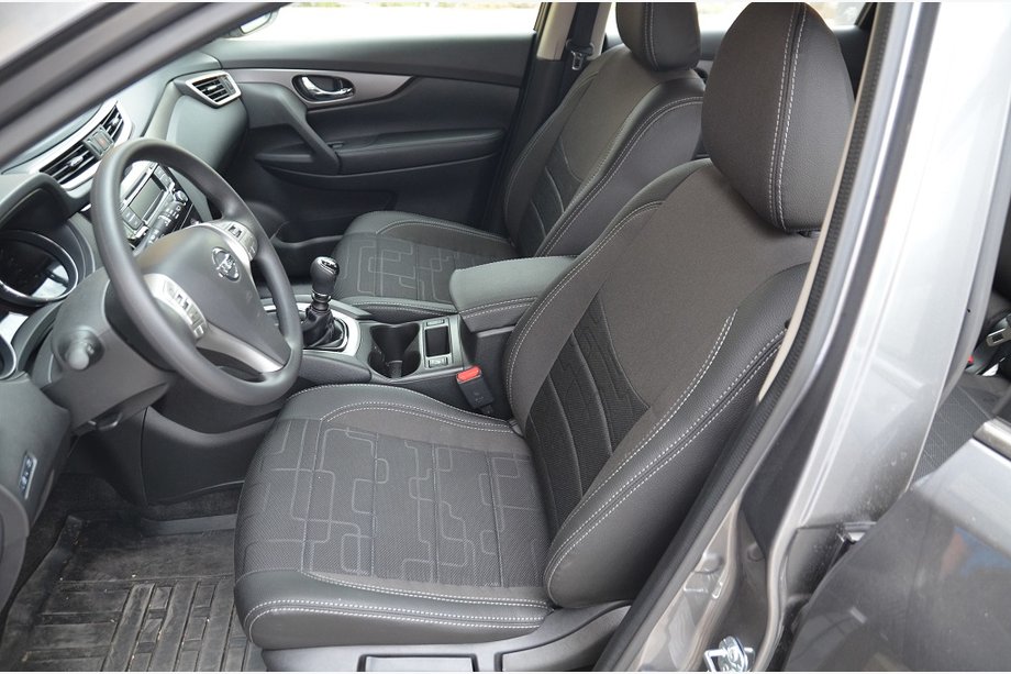 Nissan X-trail T32/Rogue 2014–2021 Ekoādas sēdekļu pārvalki SoyuzAuto Premium Foto 4