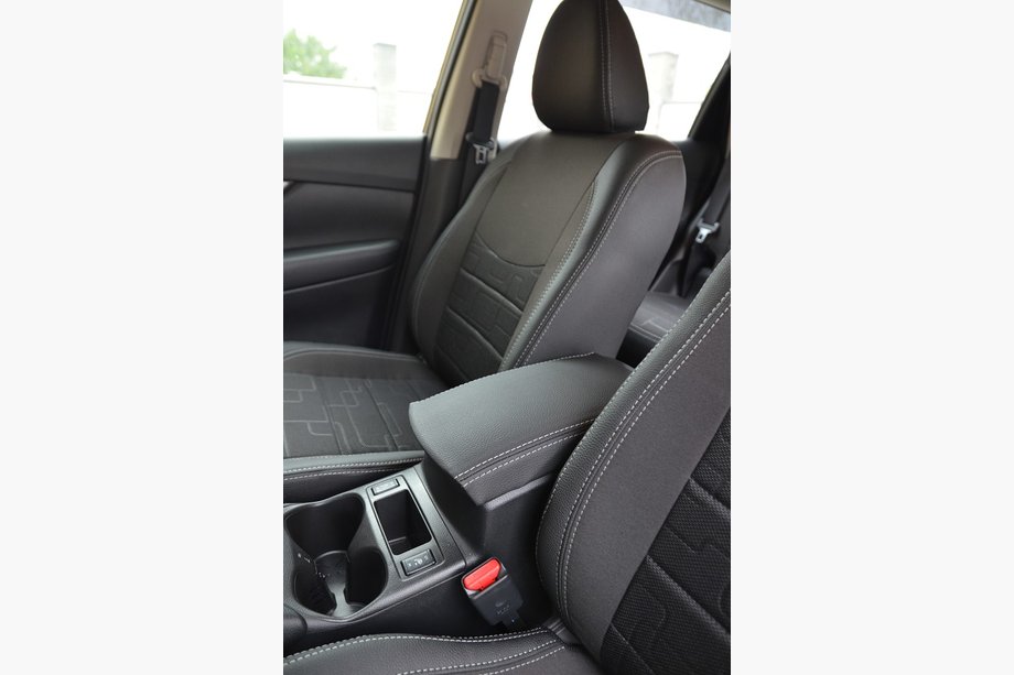 Nissan X-trail T32/Rogue 2014–2021 Ekoādas sēdekļu pārvalki SoyuzAuto Premium Foto 6