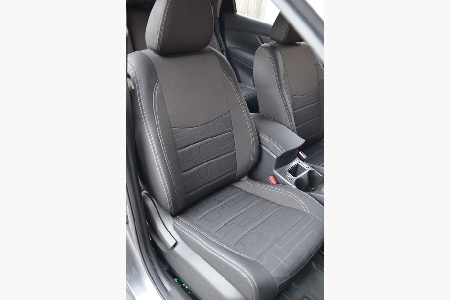 Nissan X-trail T32/Rogue 2014–2021 Ekoādas sēdekļu pārvalki SoyuzAuto Premium Foto 13