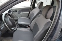 Renault Logan I 2005–2008 Jaunums! Brothers Premium ekoādas automašīnas sēdekļu pārvalki foto 1