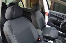 Skoda Superb 2001–2009 Autosēdekļu pārvalki (mākslīgā āda↗audums, Premium) foto 3