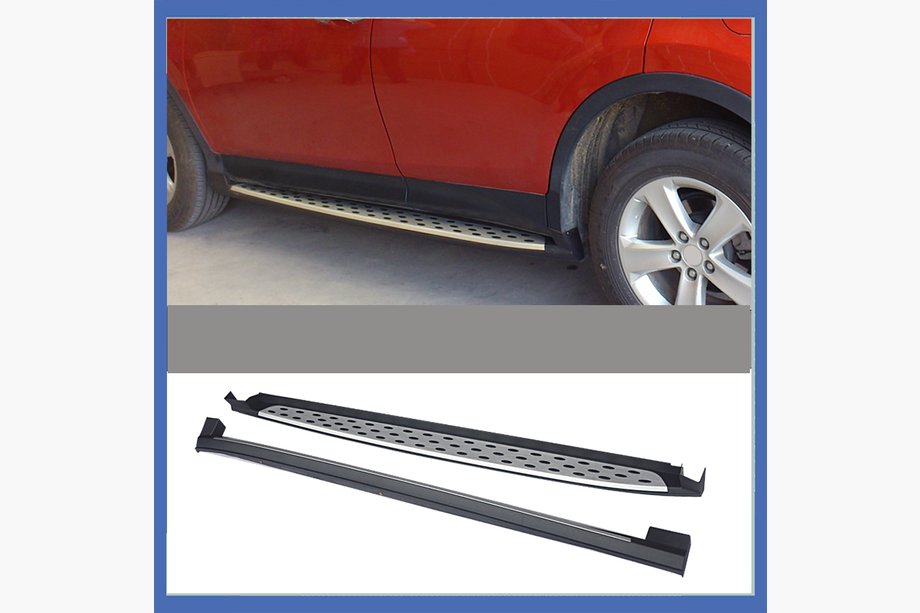Toyota Rav 4 2013–2018 Sānu sliekšņi OEM V2 (2013-2016, 2 gab., alumīnijs) Image