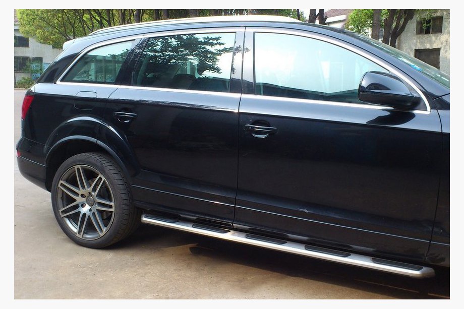 Audi Q7 2005–2015 OEM sānu pakāpieni (2 gab., alumīnijs) Foto 1