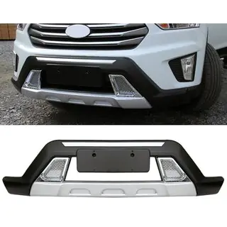 Priekšējā un aizmugurējā lūpas uzlikas (2 gab.) Hyundai Creta 2014–2020 foto 1