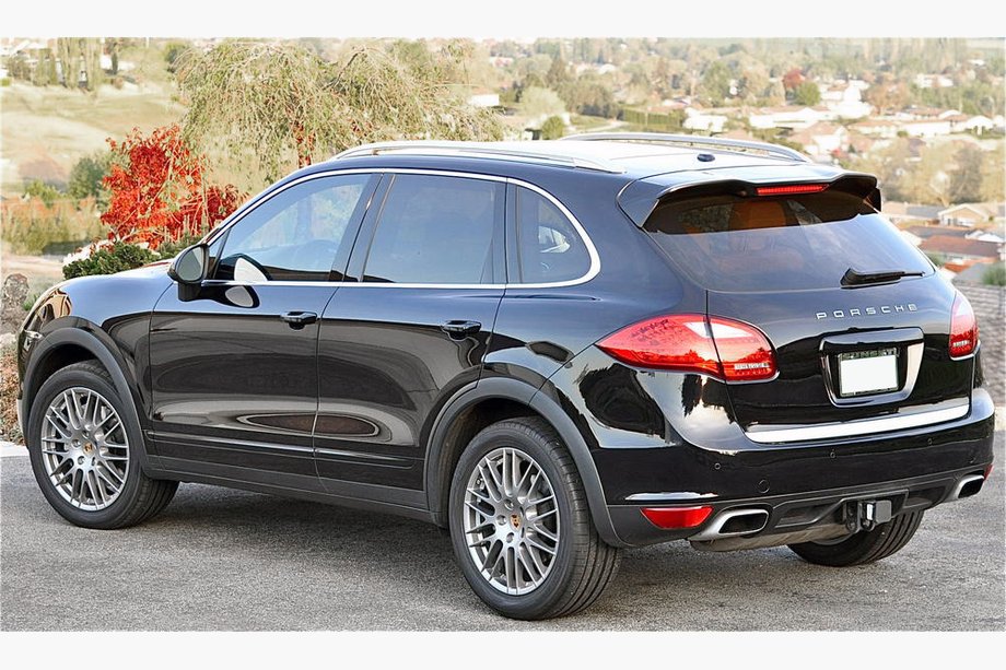 Porsche Cayenne 2010–2017 OEM jumta reliņi (2 gab.) Foto 1