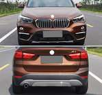 BMW X1 F48 2015–2022 Priekšējā un aizmugurējā lūpas uzlikas (2 gab.) foto 1