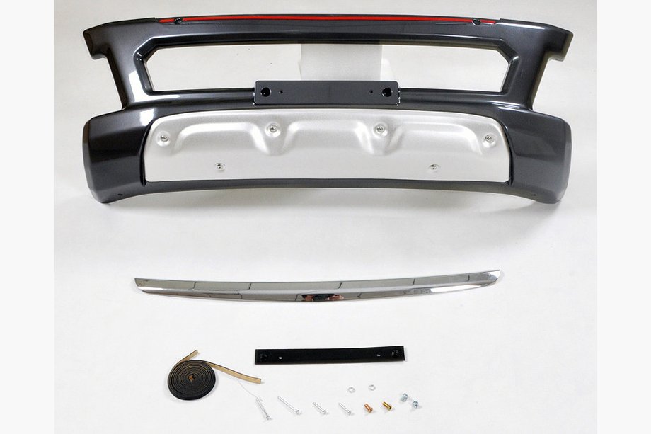Isuzu D-Max 2011–2019 Priekšējais lūpas spoileris V2 (2015↗) Image