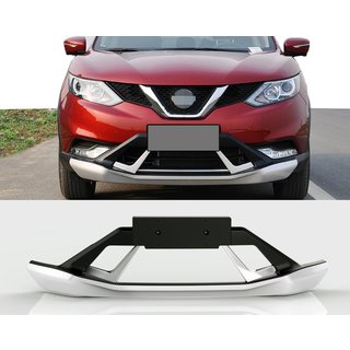 Priekšējais un aizmugurējais lūpas spoilers V3 (plastmasa) Nissan Qashqai 2014–2021 foto 1