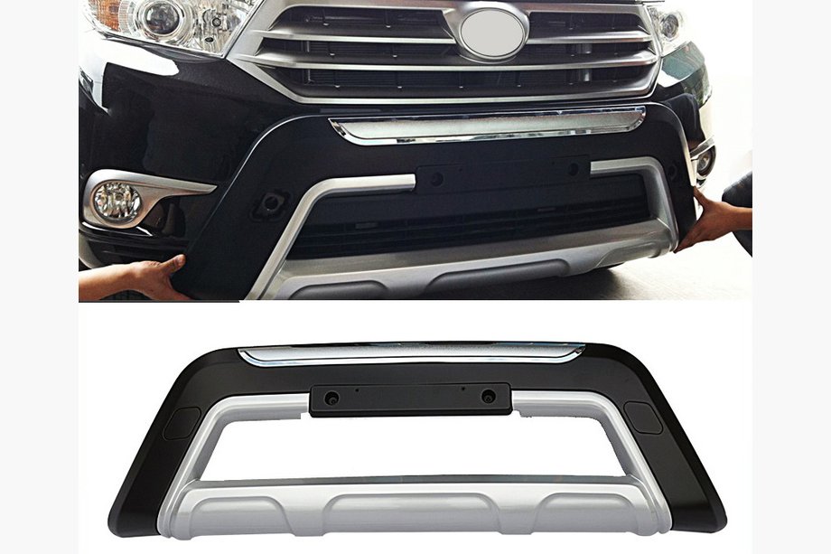 Toyota Highlander 2008–2013 Priekšējais bampera lūpas spoileris (2011-2013) Image