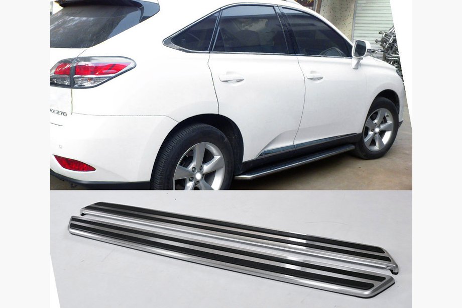 Lexus RX 2009–2015 Sānu sliekšņi Original V1 (2 gab., alumīnijs) Image