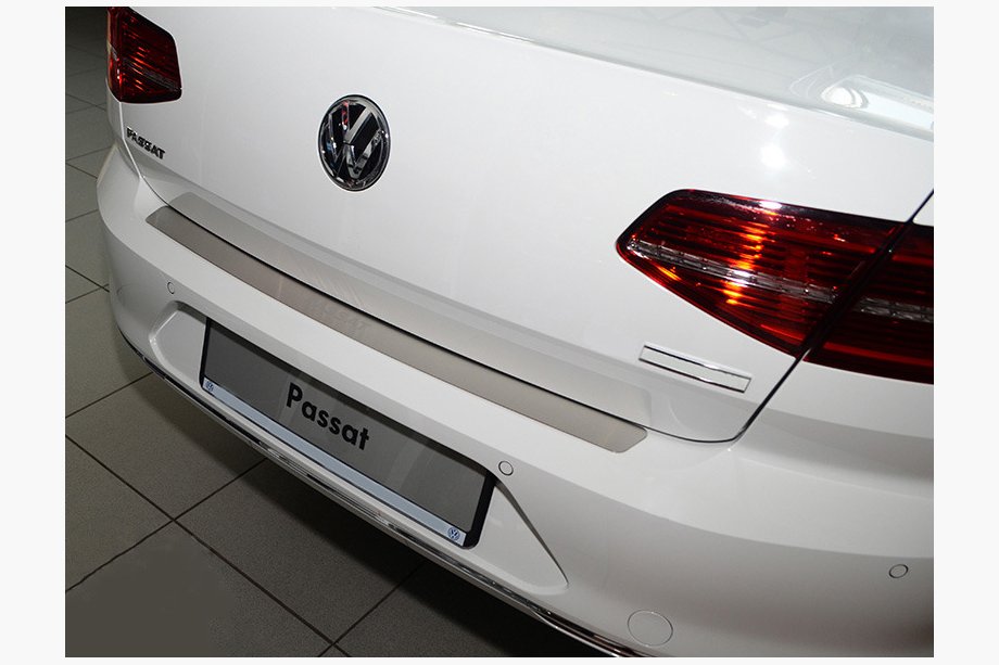 Volkswagen Passat B8 2015–2023 Aizmugurējā bampera uzlika Nataniko (nerūsējošais tērauds) Image