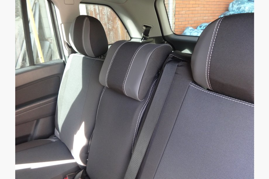 Opel Zafira B 2005–2011 Autosēdekļu pārvalki (mākslīgā āda↗audums, Premium) Image