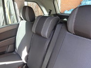 Opel Zafira B 2005–2011 Autosēdekļu pārvalki (mākslīgā āda↗audums, Premium) foto 1