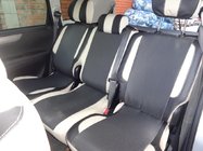 Toyota Avensis 2009–2018 Autosēdekļu pārvalki (mākslīgā āda↗audums, Premium) foto 1