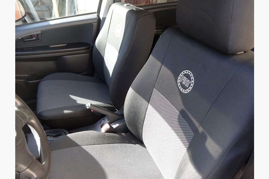 Fiat Sedici 2006–2014 Automašīnas sēdekļu pārvalki (auduma, Classik) Image