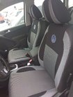 Volkswagen Tiguan 2007–2016 Autokrēslu pārvalki (ekoāda↗audums, Premium) foto 1