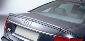 Audi A6 C6 2004–2011 Spoileris (3 daļas, krāsošanai) foto 1