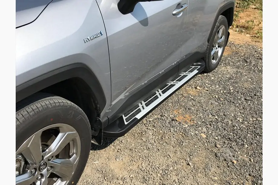 Toyota Rav 4 2019–2025 Sānu sliekšņi Sunrise (2 gab., alumīnijs) Image