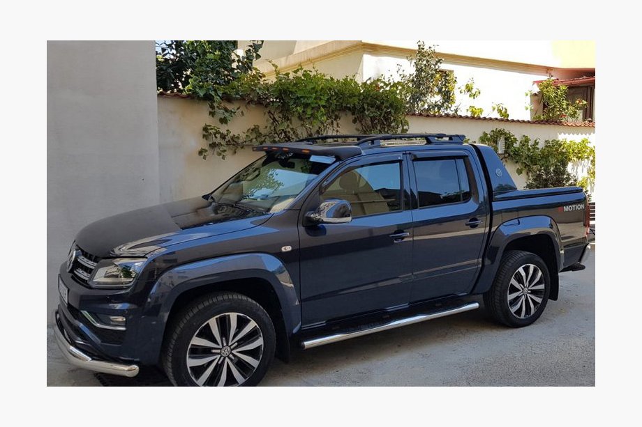 Volkswagen Amarok 2010–2022 Sānu aizsargcaurules (2 gab., nerūsējošais tērauds) Image
