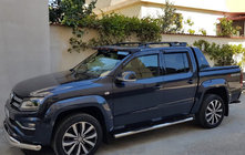 Volkswagen Amarok 2010–2022 Sānu aizsargcaurules (2 gab., nerūsējošais tērauds) foto 1