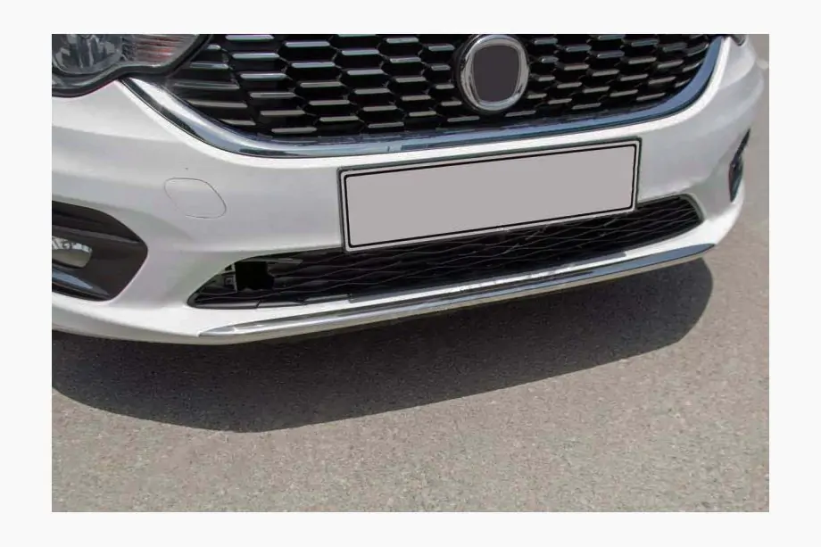 Fiat Tipo 2016– Nerūsējošā tērauda aizsarguzlika priekšējam bamperim OmsaLine (2016-2020) Image