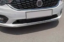 Fiat Tipo 2016– Nerūsējošā tērauda aizsarguzlika priekšējam bamperim OmsaLine (2016-2020) foto 1
