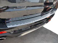 BMW X5 F15 2013–2018 Aizmugurējā bufera hroma uzlika (Carmos) foto 1