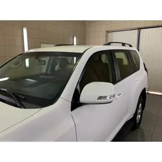 Jumta reliņi, turku dizains (melni, 2 gab.) Toyota Land Cruiser Prado 150 2009–2023 foto 1