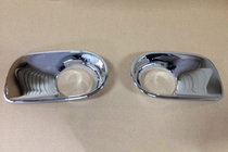 BMW X5 E53 1999–2006 Hromēti miglas lukturu uzlikas (facelift) (2 gab., plastmasa) foto 1