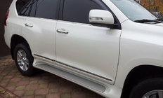 Toyota Land Cruiser Prado 150 2009–2023 Durvju līstes (dizains 2013-2017) foto 1