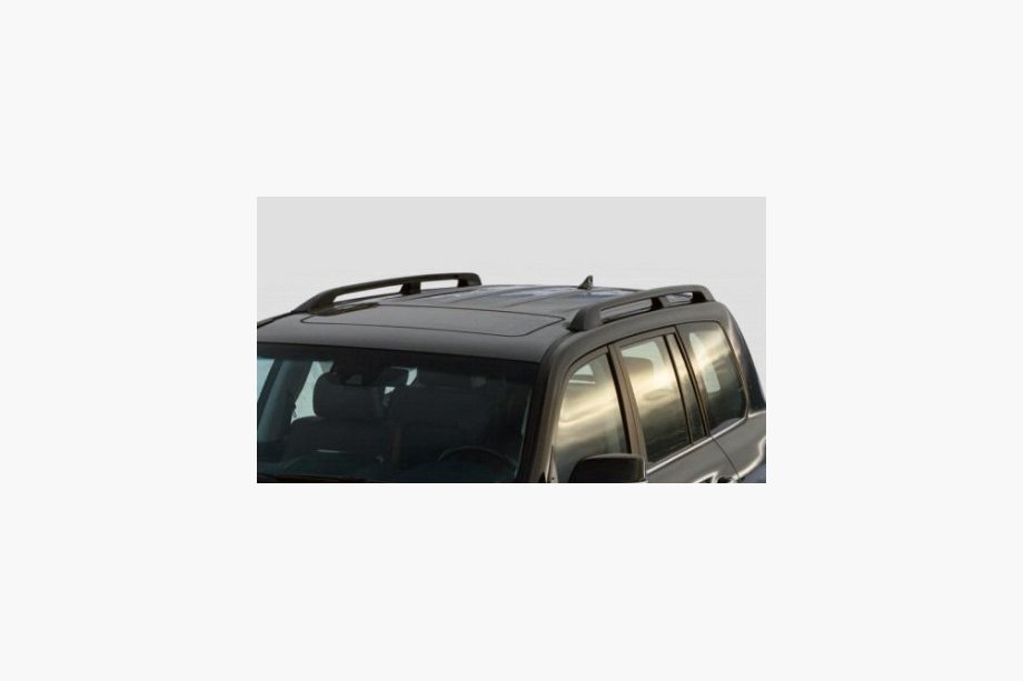 Toyota Land Cruiser 200 2007–2021 Jumta reliņi oriģinālais dizains Premium Black (2 gab.) Foto 2