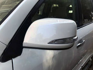 Toyota Land Cruiser Prado 150 2009–2023 Atpakaļskata spoguļu vāciņi (ar sānu pagrieziena signāla atkārtotāju, 2014. gada dizains) Melna krāsa foto 1