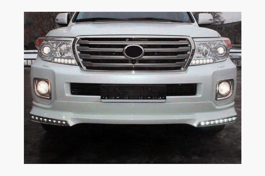 Toyota Land Cruiser 200 2007–2021 Bodykit komplekts 2012-2015 (LC15) Melna krāsa Image