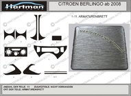 Peugeot Partner Tepee 2008–2018 Akcija!!! Salona autotūnings alumīnija stilā foto 1