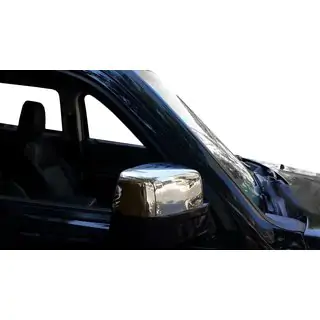 Atpakaļskata spoguļu uzlikas (2 gab., nerūsējošais tērauds) Dodge Nitro 2006–2011 foto 1