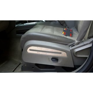 Hroma uzlikas sēdekļiem (nerūsējošais tērauds) Dodge Nitro 2006–2011 foto 2