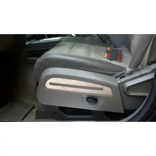 Hroma uzlikas sēdekļiem (nerūsējošais tērauds) Dodge Nitro 2006–2011 foto 2