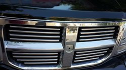 Dodge Nitro 2006–2011 Hromētas uzlikas radiatora restei (nerūsējošais tērauds) foto 2
