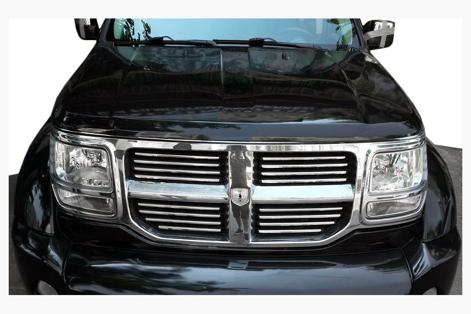 Dodge Nitro 2006–2011 Hromētas uzlikas radiatora restei (nerūsējošais tērauds) Image