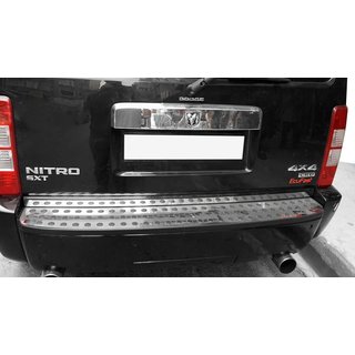 Aizmugurējā bufera uzlika (nerūsējošais tērauds) Dodge Nitro 2006–2011 foto 1