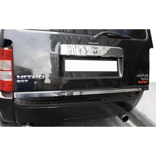 Bagāžnieka malas uzlika (nerūsējošā tērauda) Dodge Nitro 2006–2011 foto 1