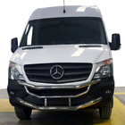 Mercedes Sprinter W906 2006–2018 Priekšējais aizsargstienis (2013↗, nerūsējošais tērauds) foto 1