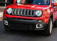 Jeep Renegade 2014– Hromēti miglas lukturu apdares uzlikas 2014-2018 (2 gab., nerūsējošais tērauds) foto 1