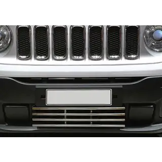 Bampera restes (nerūsējošais tērauds) Jeep Renegade 2014– foto 1