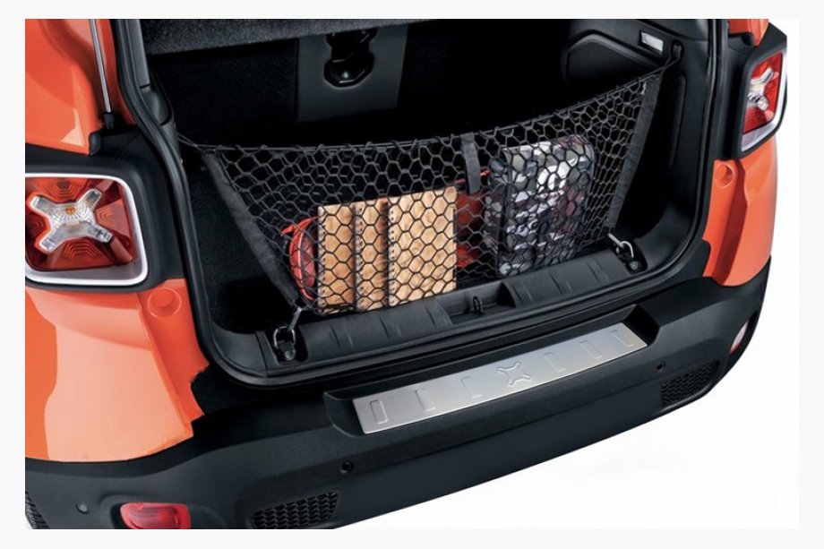 Jeep Renegade 2014– Aizmugurējā bufera uzlika (nerūsējošais tērauds) Image