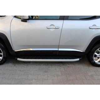 Durvju moldingu komplekts (4 gab., nerūsējošais tērauds) Jeep Renegade 2014– foto 1